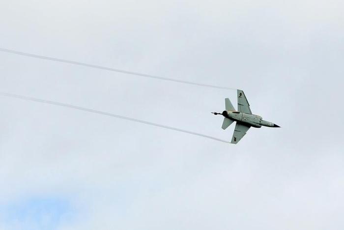 Forces loyal to Libyan strongman Khalifa Haftar claim they have shot down a Mirage F1 like the one pictured here over Tripoli on November 8, 2012