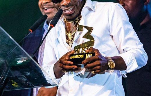 Shatta Wale with his 3Music Awards