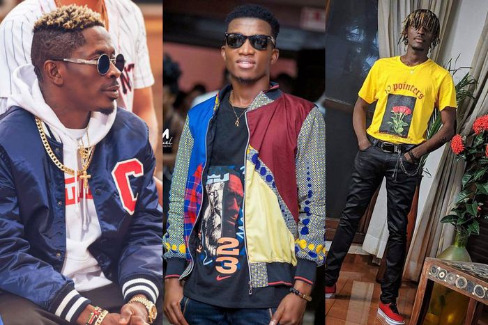Shatta Wale, Kofi Kinaata and Kofi Mole