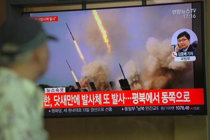 US President Donald Trump said Friday that North Korea's recent missile tests were "short-range and I don't consider that a breach of trust at all"