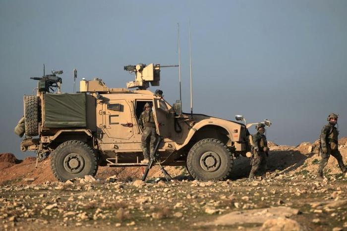 US special forces in the fight for Mosul in February 2017