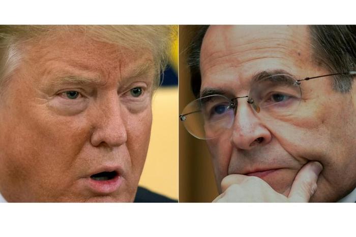Jerry Nadler (R) went into battle in the 1980s against Donald Trump's Manhattan real estate projects as a New York state assemblyman, and the two have never made up since