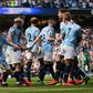 Manchester City's Phil Foden celebrates the winner against Tottenham