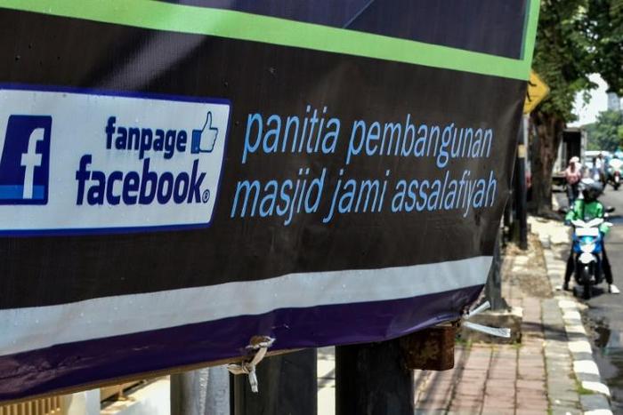Facebook is hugely popular in Indonesia, the world's fourth most populous country