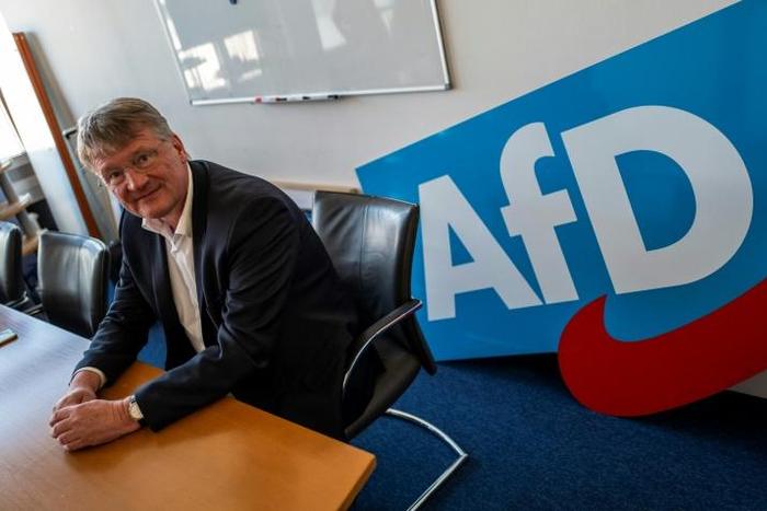 The far-right Alternative for Germany (AfD) party, co-led by Joerg Meuthen, is stirring a narrative of a country at threat from immigrants