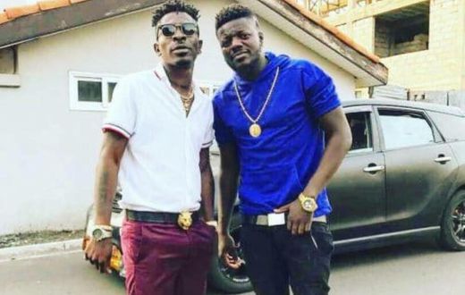 Shatta Wale and Pope Skinny