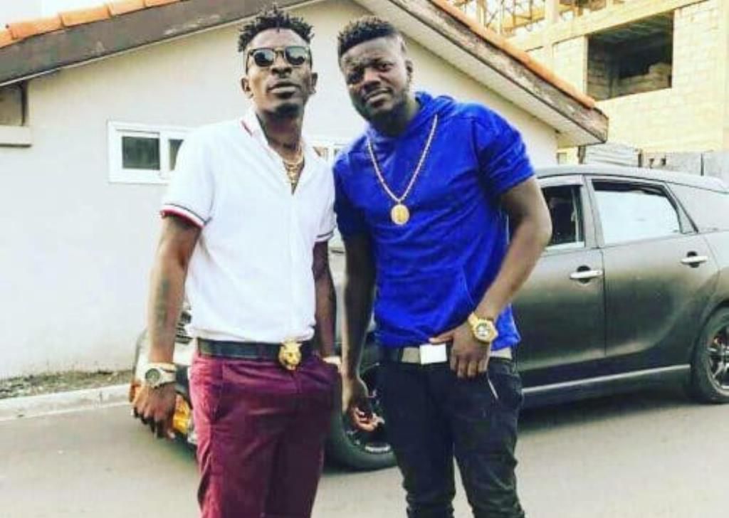 Shatta Wale and Pope Skinny