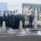 French riot police used tear gas to push back 'yellow vest' protesters outside the National Assembly building in Paris
