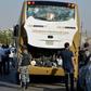 The roadside bomb blast near Egypt's pyramids injured 17 people including foreign tourists