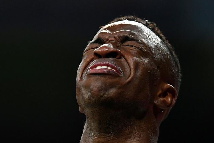 Real Madrid's Vinicius Junior is expected to be out for around two months with an ankle injury.
