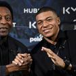 Pele was hospitalised after meeting Kylian Mbappe at a promotional event in Paris