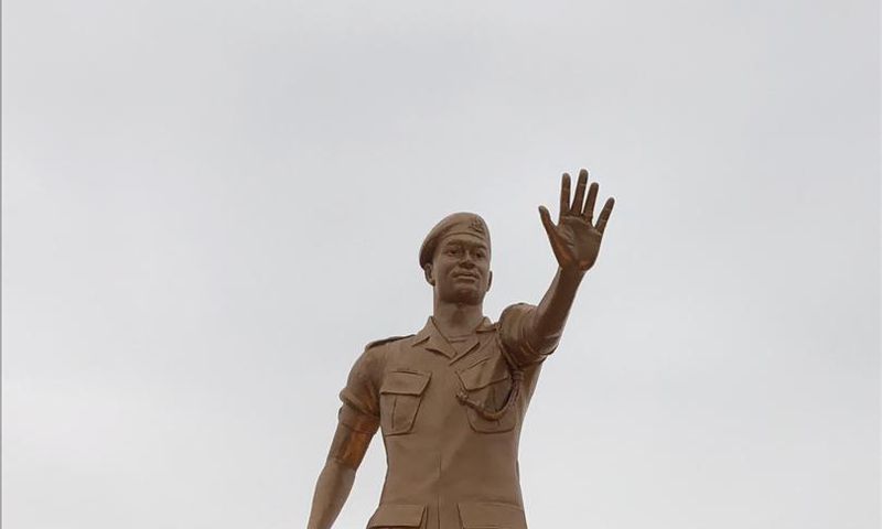 Statue of Major Mahama2