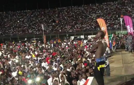 Patapaa At A Concert In Sierra Leone