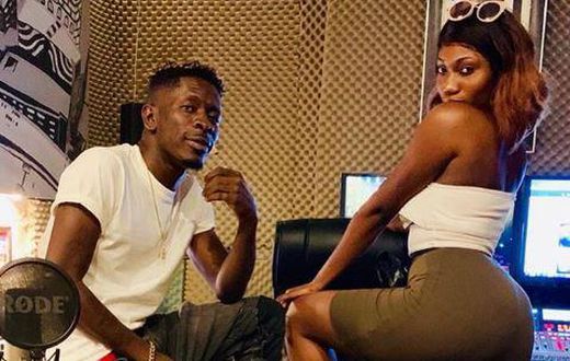 Shatta Wale and Wendy Shay