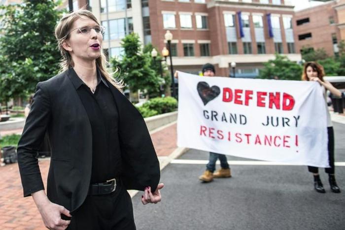 Former military intelligence analyst Chelsea Manning was ordered back to jail after refusing to testify before a grand jury