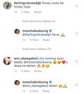 Moesha replies fan
