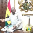 Justice Emile Short with Nana Addo