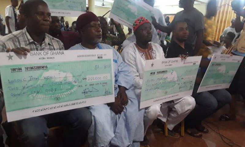 Gov't presents GH¢1,750,000 compensation for families of 7 shot in Asawase