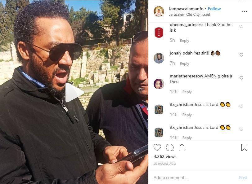 Fans react to Pascal's post