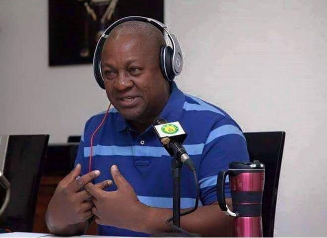 NDC Flagbearer John Mahama