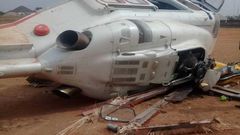 Vice-President Osinbajo's chopper crash-lands in Kogi
