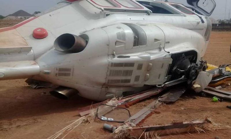 Vice-President Osinbajo's chopper crash-lands in Kogi