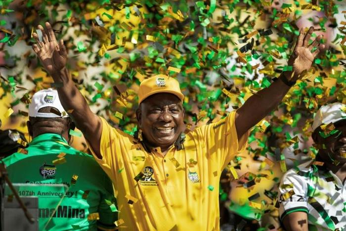 Ramaphosa pledged to wipe out corruption and make the government accountable