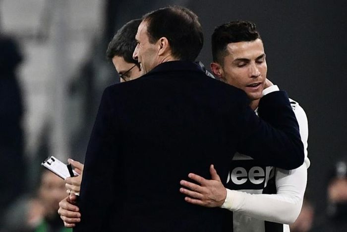 Massimiliano Allegri will use five-time Champions League winner Cristiano Ronaldo's experience as Juventus face Atletico Madrid