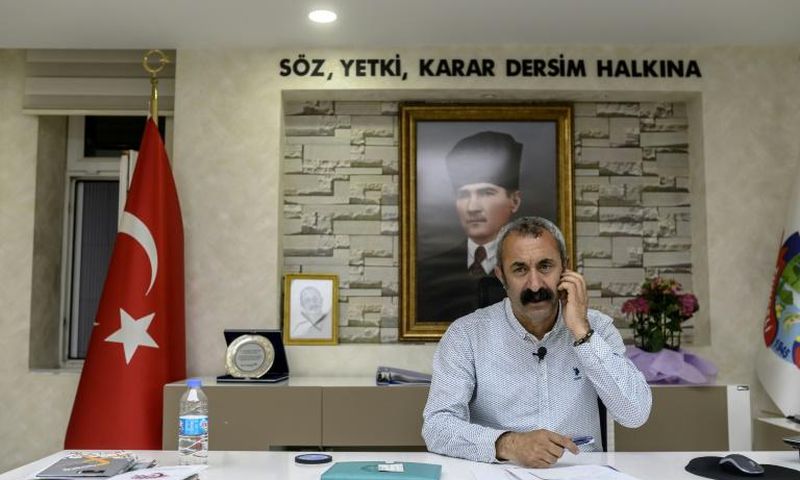 Fatih Macoglu, 50, is Turkey's only Communist party mayor