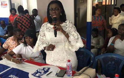 Ursula Owusu secures loans for over 1,500 constituents of Ablekuma West