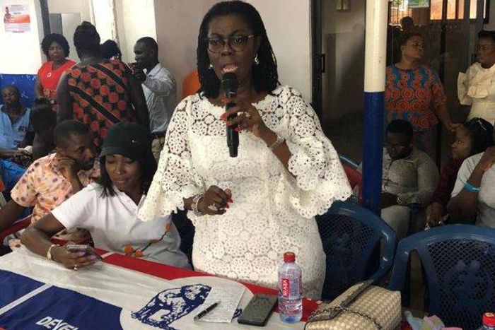 Ursula Owusu secures loans for over 1,500 constituents of Ablekuma West