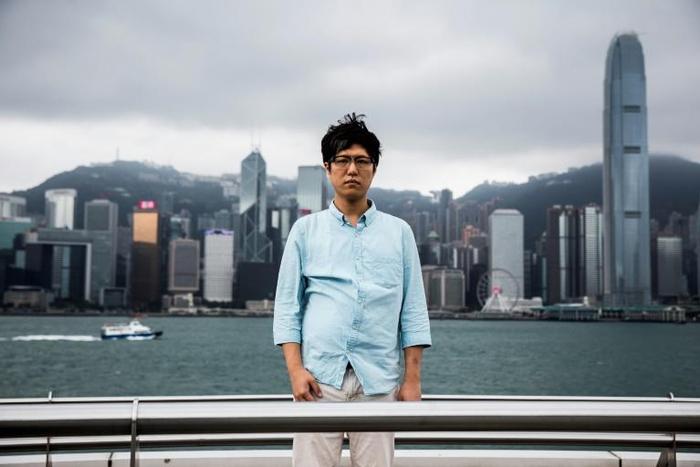 Students and teenagers have led the democracy protests that have convulsed Hong Kong in recent years as Beijing chips away at the financial centre's unique freedoms -- with people like Michael Mo, pictured, identifying as 'a Hongkonger first'