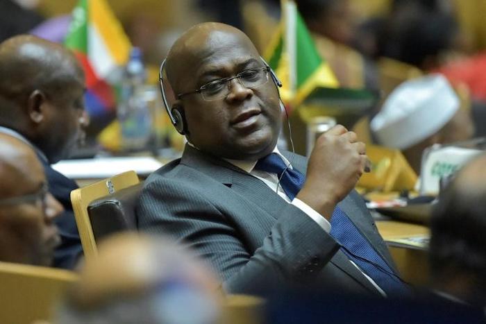 Le président de RDC Félix Tshisekedi au sommet de l'Union africaine à Addis Ababa le 10 février 2019