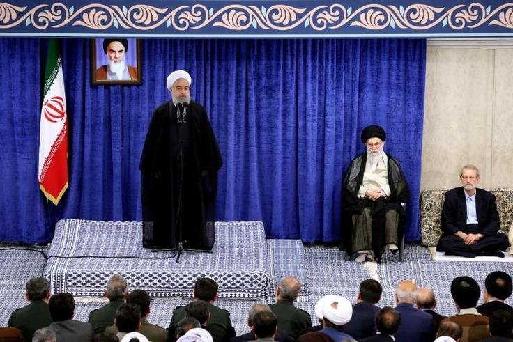 Iran's President Hassan Rouhani speaks during a government meeting in the capital Tehran on May 14, 2019