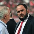Shipping magnate and Olympiakos and Nottingham Forest owner Vangelis Marinakis, pictured September 2013, and 27 others will stand trial accused of forming a criminal organisation and manipulating match results