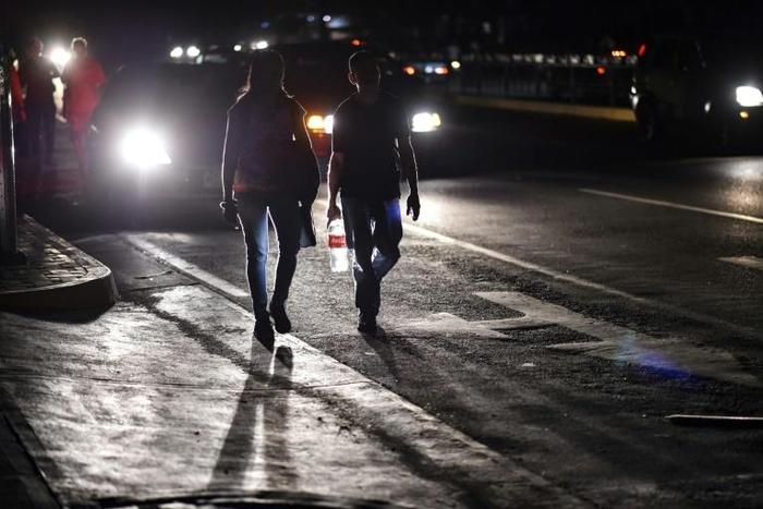 Venezuela was plunged into darkness after a massive electricity blackout paralyzed almost the entire country