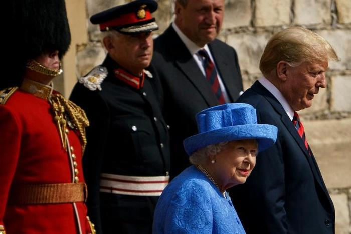 US President Donald Trump will make a state visit to Britain June 3-5 at the invitation of Queen Elizabeth II, seen here with the president in July last year at Windsor Castle during a working visit