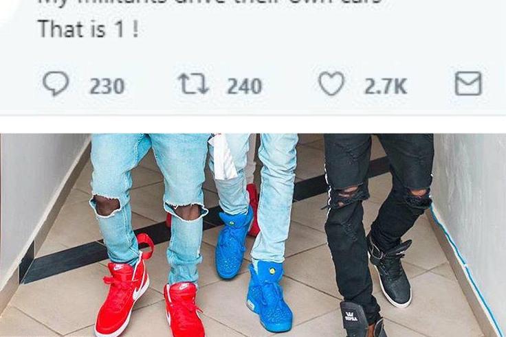 Shatta Wale and the Militants
