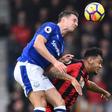Phil Jagielka (left) in Premier League action