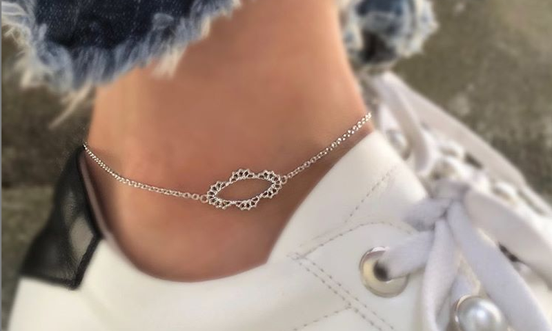 Dope sneaker anklet