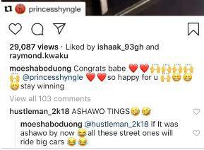 Moesha reply