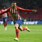 Atletico Madrid's Angel Correa celebrates scoring the winner in a 3-2 victory over Valencia on Wednesday.