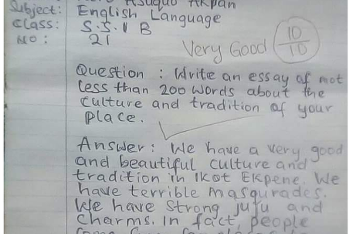 Student’s hilarious essay written in an exam leaks online as people question teacher’s marking scheme