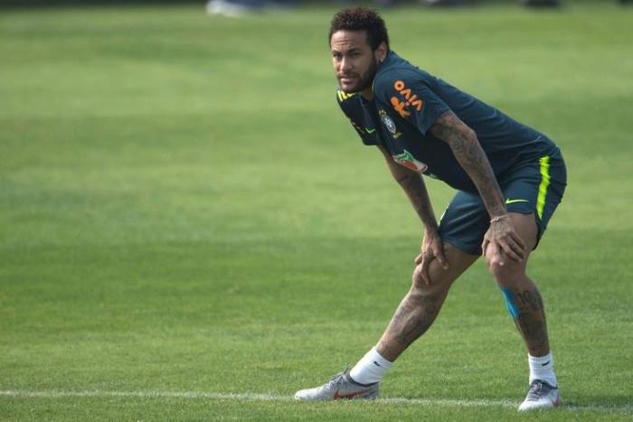 Neymar, shown in this June 1, 2019 photo, is accused of raping a woman whom he met through Instagram