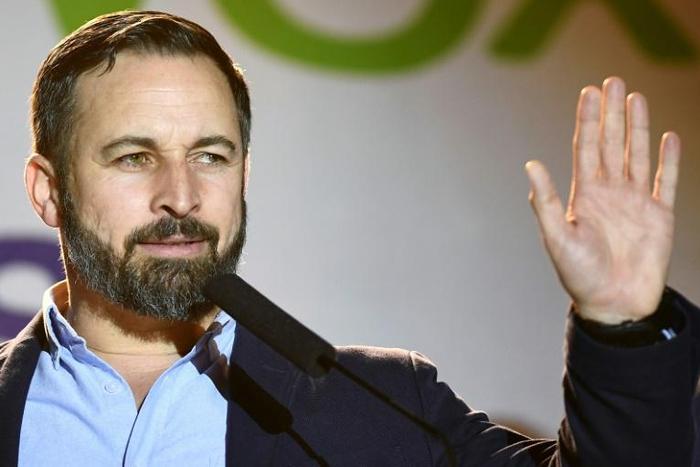 Spanish far-right VOX party leader has railed against the leftist "liberal dictatorship" and the "enemies of Spain" that are Catalan and Basque nationalists