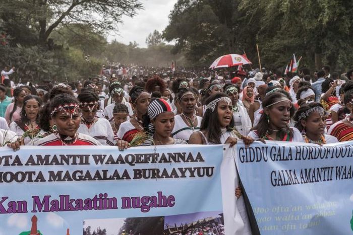 The Oromos are the largest of Ethiopia's some 80 ethnic groups