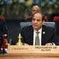 Egyptian President Abdel Fattah al-Sisi said Sunday protesters elsewhere were "ruining" their countries