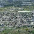 Destruction: The holiday island of Ibo off northeastern Mozambique bore the brunt of Cyclone Kenneth in April