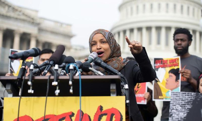 US House Democrat Ilhan Omar faces intensifying criticism after she tweeted on February 10, 2019 insinuating that US congressional support for Israel is fuled by funding from pro-Israel lobbying group AIPAC