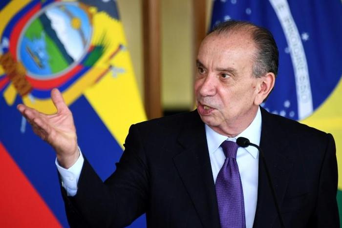 Nunes was Brazil's foreign minister between 2016 and 2018